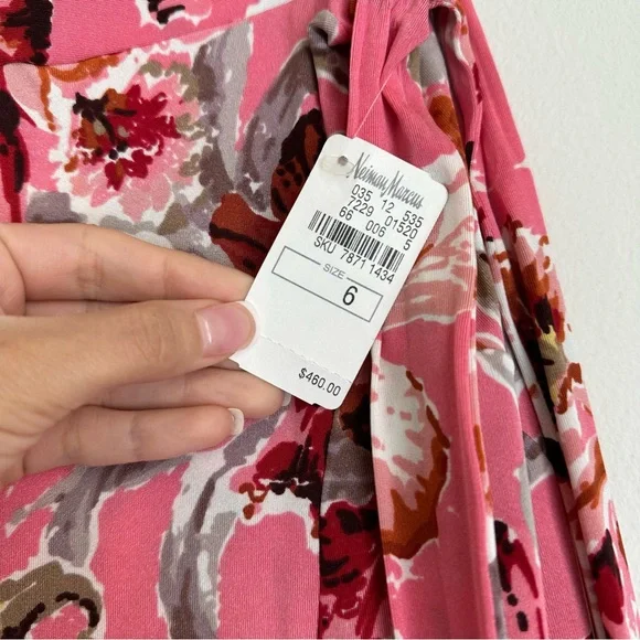 NWT Pink Floral Blumarine Skirt